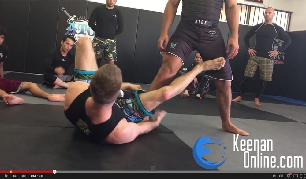 Keenan Cornelius demonstrating the Mantis Guard